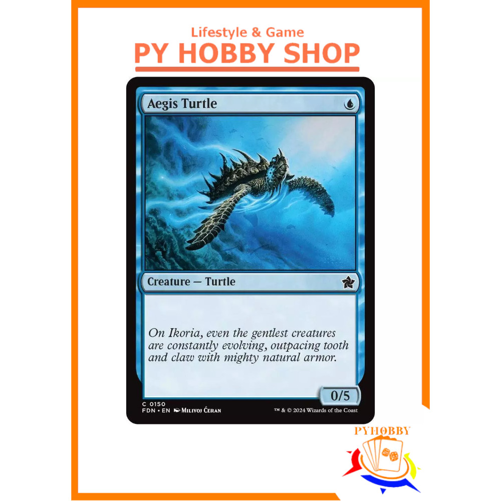 [MTG] Foundations: Aegis Turtle