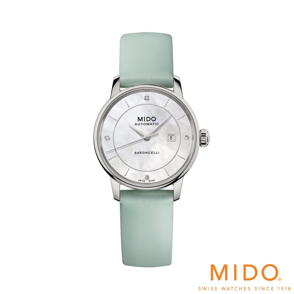 Mido รุ่น BARONCELLI SIGNATURE LADY COLOURS นาฬิกาสำหรับผู้หญิง รหัสรุ่น M037.207.16.106.00