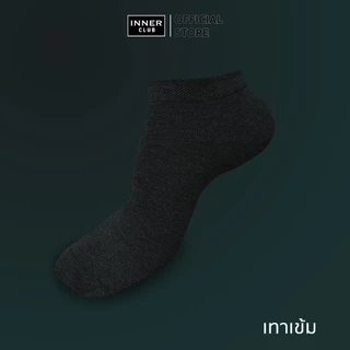 INNERCLUB ถุงเท้า รุ่นTech Premium ทนทานเป็นพิเศษ สวมใส่ได้ยาวนาน แพค 6 คู่ ถุงเท้าใส่สบาย ถุงเท้าข้อสั้น Sock