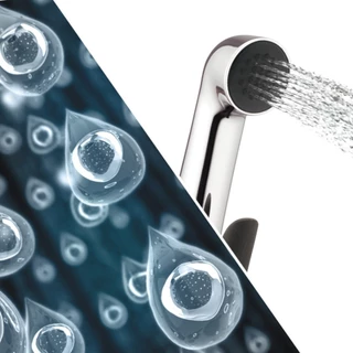 KOHLER (Exclusive1+1) Luxe hygiene spray w/hose and fixed wall bracket สายฉีดชำระรุ่นลักซ์ สีโครเมียม K-77364X-CP-EX