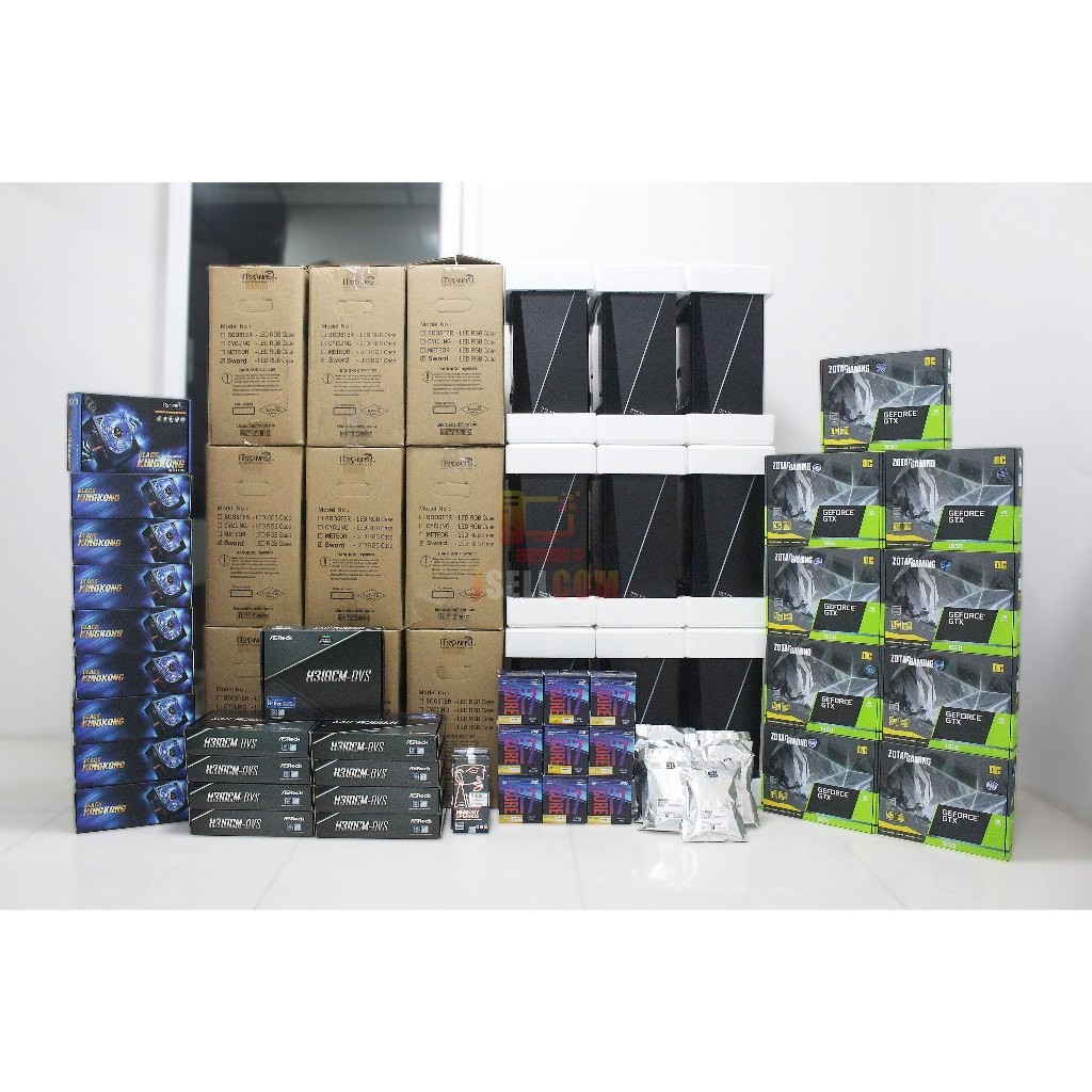 คอมประกอบ i7 8700 / GTX1650 4GB / RAM16GB / HDD1000GB / PSU620W