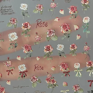 สติกเกอร์ติดเล็บลายผีเสื้อวิ๊งๆ แผ่นละ 8 บาท สินค้าพร้อมส่งในไทย