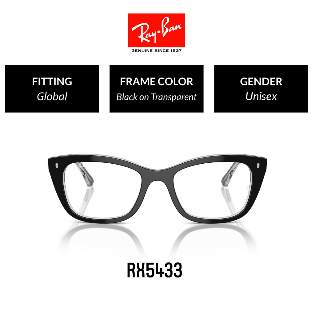 RAY-BAN RX5433 2034 Size 52 – Eyeglasses แว่นสายตา