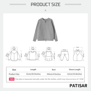 สีทึบสั้นเสื้อกันหนาว Double Zipper ถักเสื้อสเวตเตอร์ถักผู้หญิงหลวมเสื้อแขนยาว PR