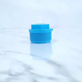 ข้อต่อ PVC (หนา 13.5)อุด เกลียวนอก 1-1/4 นิ้ว (35 มม.), 1-1/2 นิ้ว (40 มม.), 2 นิ้ว (55 มม.) ตราช้าง SCG ข้อต่อท่อพีวีซี