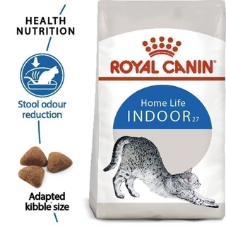 Royal Canin Indoor 4kg อาหารเม็ดแมวโต เลี้ยงในบ้าน อายุ 1-7 ปี (Dry Cat Food, โรยัล คานิน)