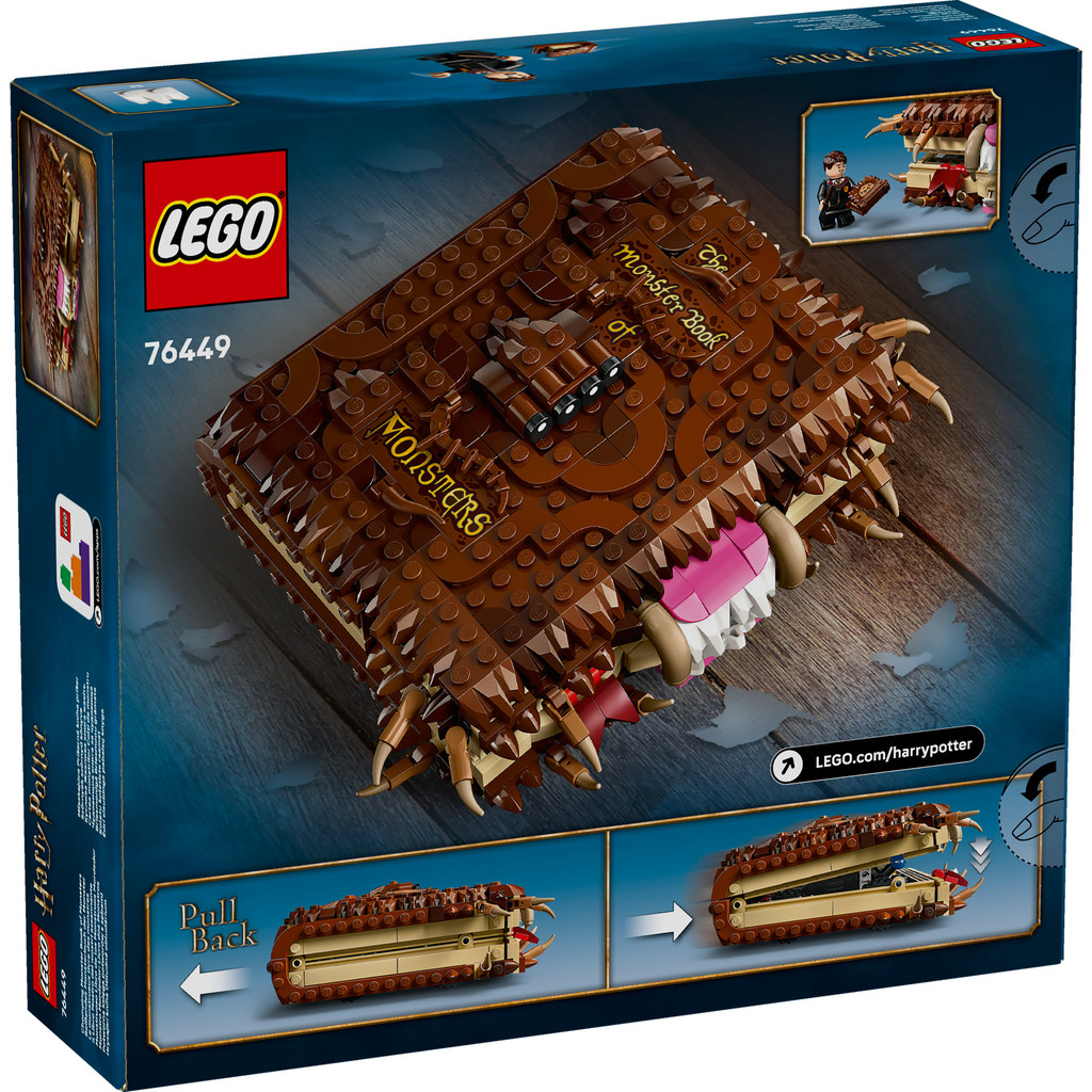 LEGO Harry Potter ‏76449 كتاب الوحوش العاض (518 قطعة) — صورة 8