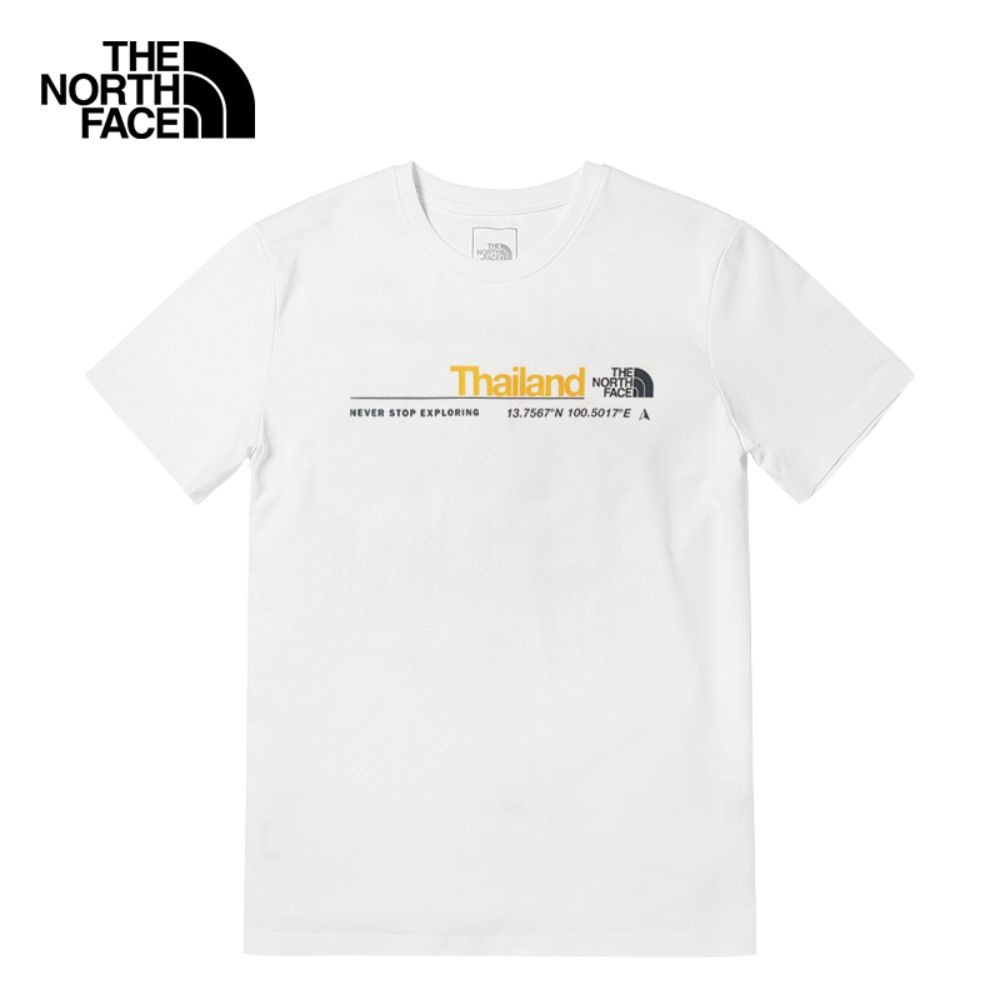 THE NORTH FACE M SEA GPS S/S TEE - AP TNF WHITE เสื้อยืดแขนสั้น ผู้ชาย