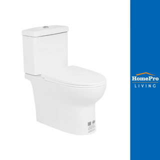 MOYA สุขภัณฑ์ 2 ชิ้น 013 3/6 ลิตร สีขาว จัดส่งโดย HomePro ชั…