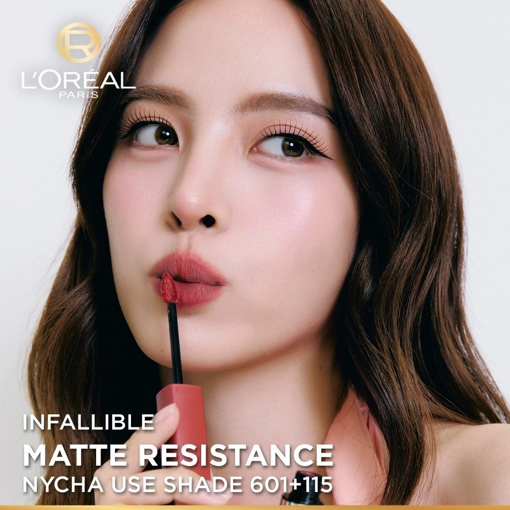ลอรีอัล ปารีส L'Oreal Paris Infallible Matte Resistance Lipstick ลิปแมทติดทน เบลนด์ง่าย ผสานไฮยาลูรอนิคบำรุงปากชุ่มชื่น thumbnail 6