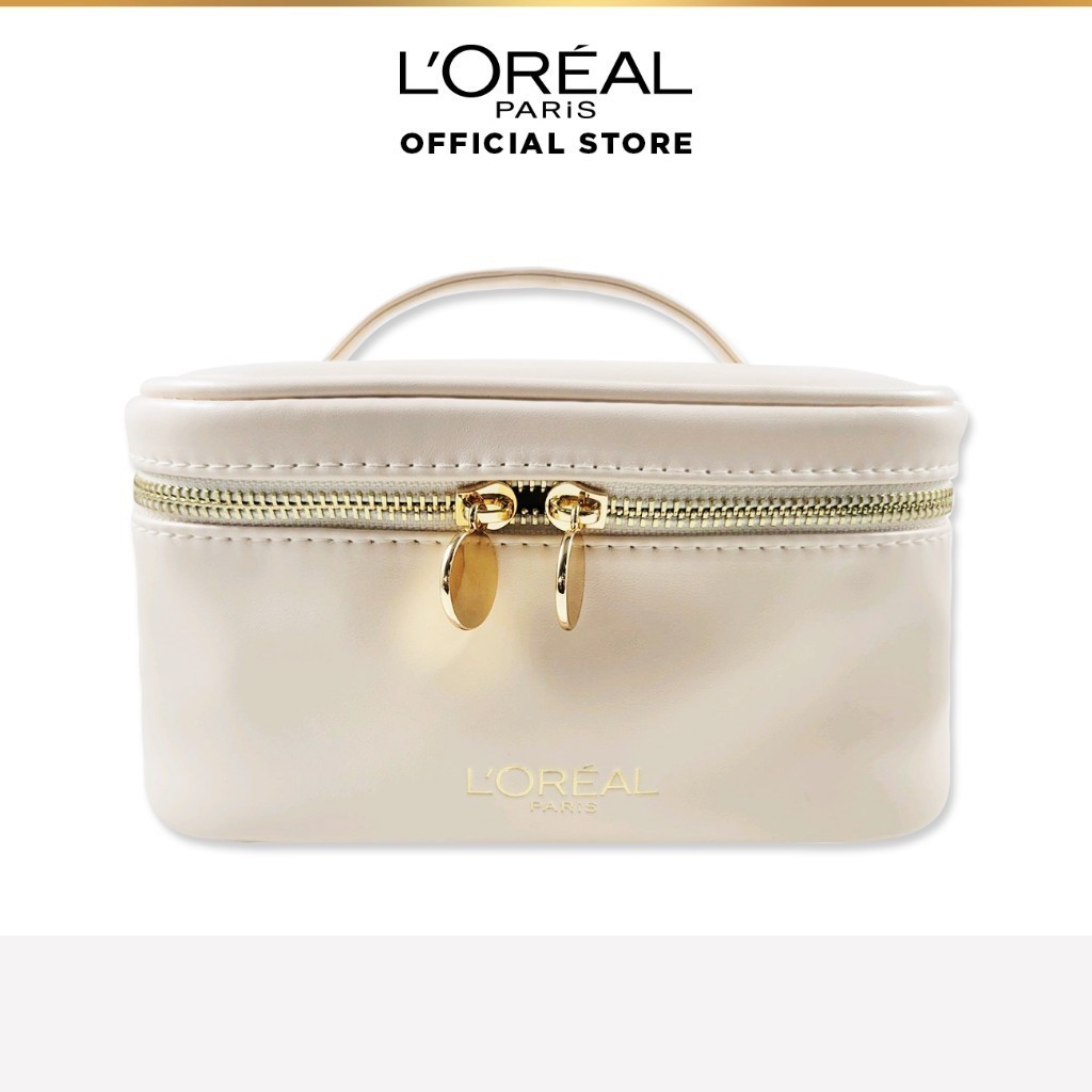 สินค้าสมนาคุณ - GWP Beige cosmetic bag