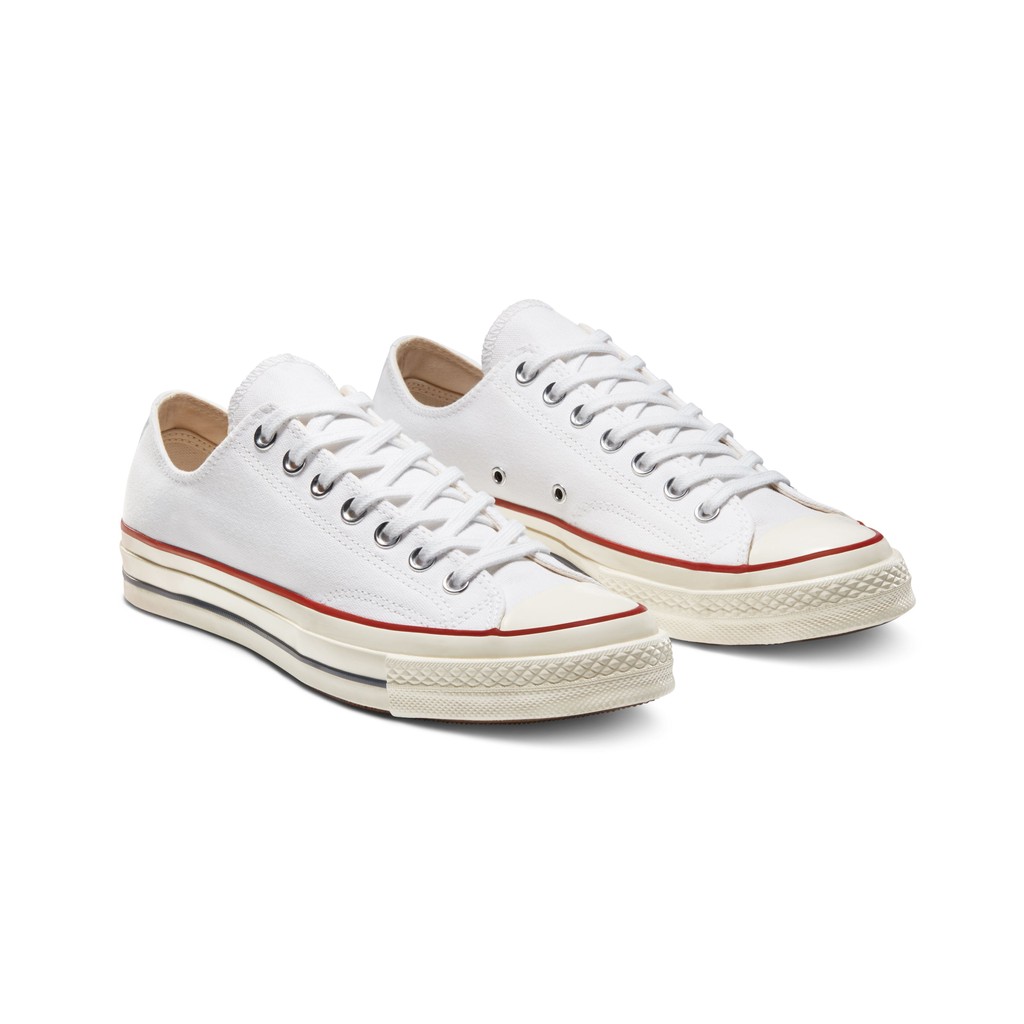 CONVERSE รองเท้าผ้าใบ รุ่น CHUCK 70 OX WHITE - 162065CU_F0WTXX - สีขาว UNISEX - รูปที่ 2