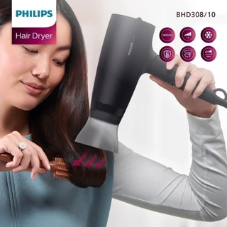Philips ฟิลิปส์ ไดร์เป่าผม 1600W พับเก็บได้ รุ่น BHD308/10