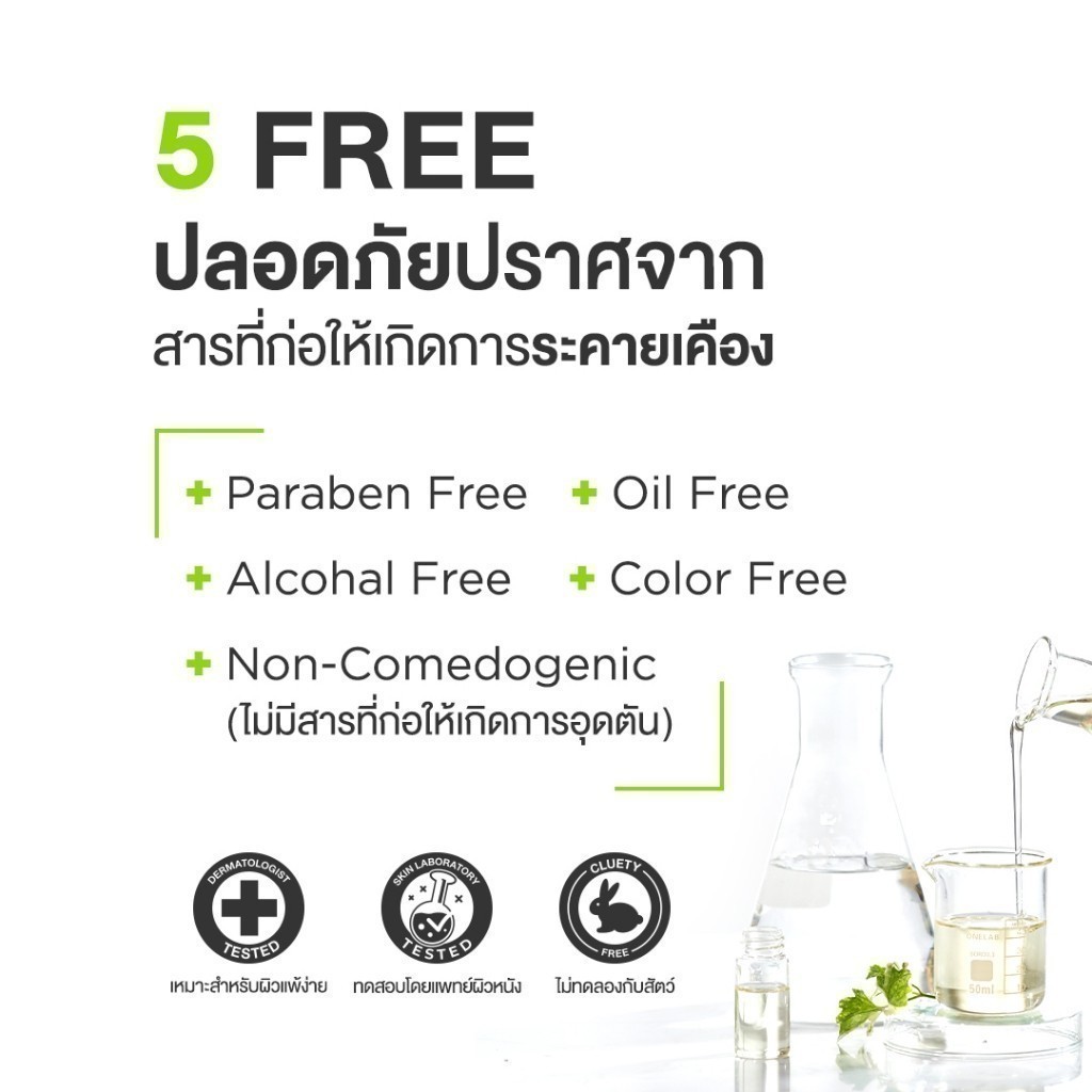 [เซตสุดคุ้ม] - Skinsista V Pore บูสเตอร์เซรั่มกระชับรูขุมขน ผิวเรียบเนียน คุมมัน (15ml x2) - รูปที่ 5