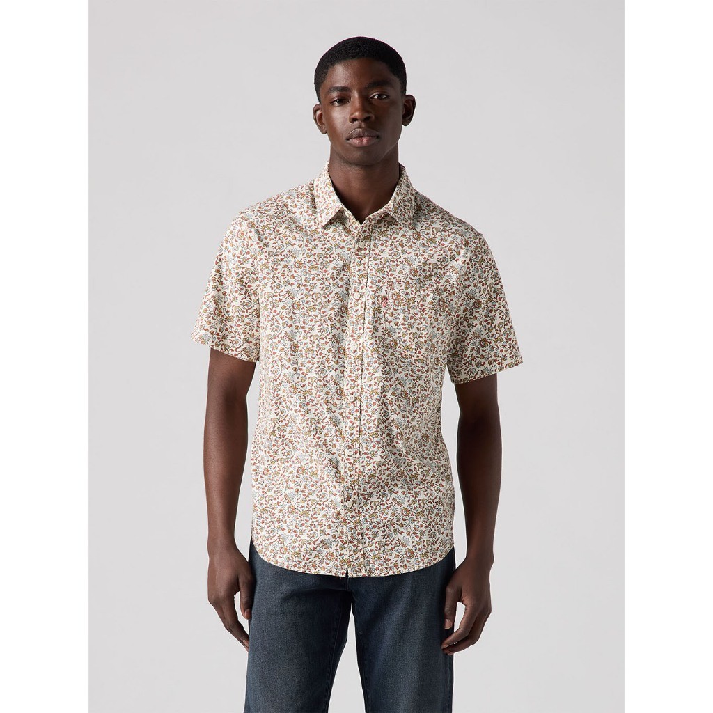 เสื้อเชิ้ตแขนสั้นผู้ชาย Levi's® Men's Short-Sleeve Classic Standard Fit Shirt