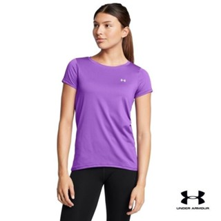 Under Armour เสื้อแขนสั้น HeatGear® Armour สำหรับผู้หญิง