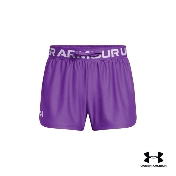 Under Armour กางเกงขาสั้น UA Play Up สำหรับเด็กผู้หญิง