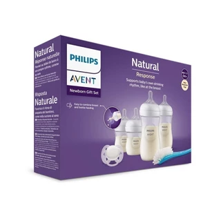 Philips Avent ฟิลิปส์ เอเวนท์ ชุดผลิตภัณฑ์สำหรับเด็กแรกเกิด Natural Response ไม่ดูดไม่ไหล รุ่น SCD838/11