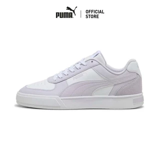 PUMA BASICS - รองเท้าผ้าใบ Caven Mix สีขาว - 39939809