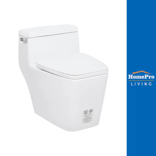 MOYA PLUS สุขภัณฑ์ 1 ชิ้น LX-2908B 6 ลิตร สีขาว จัดส่งโดย HomePro ชักโครก โถส้วม