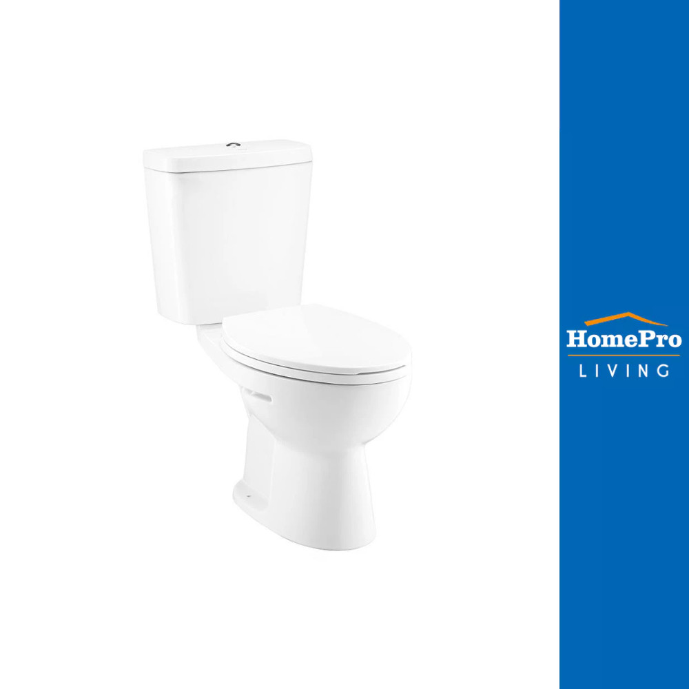 [สินค้าไม่รวมติดตั้ง] COTTO สุขภัณฑ์ 2 ชิ้น C13443 6L สีขาว