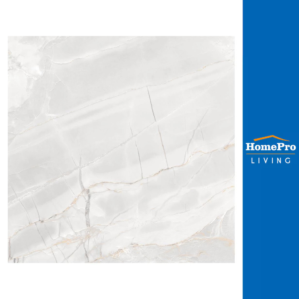 ภูผา กระเบื้องพื้น 16x16 นิ้ว พราวแสง เทา A 0.96M2 จัดส่งโดย HomePro