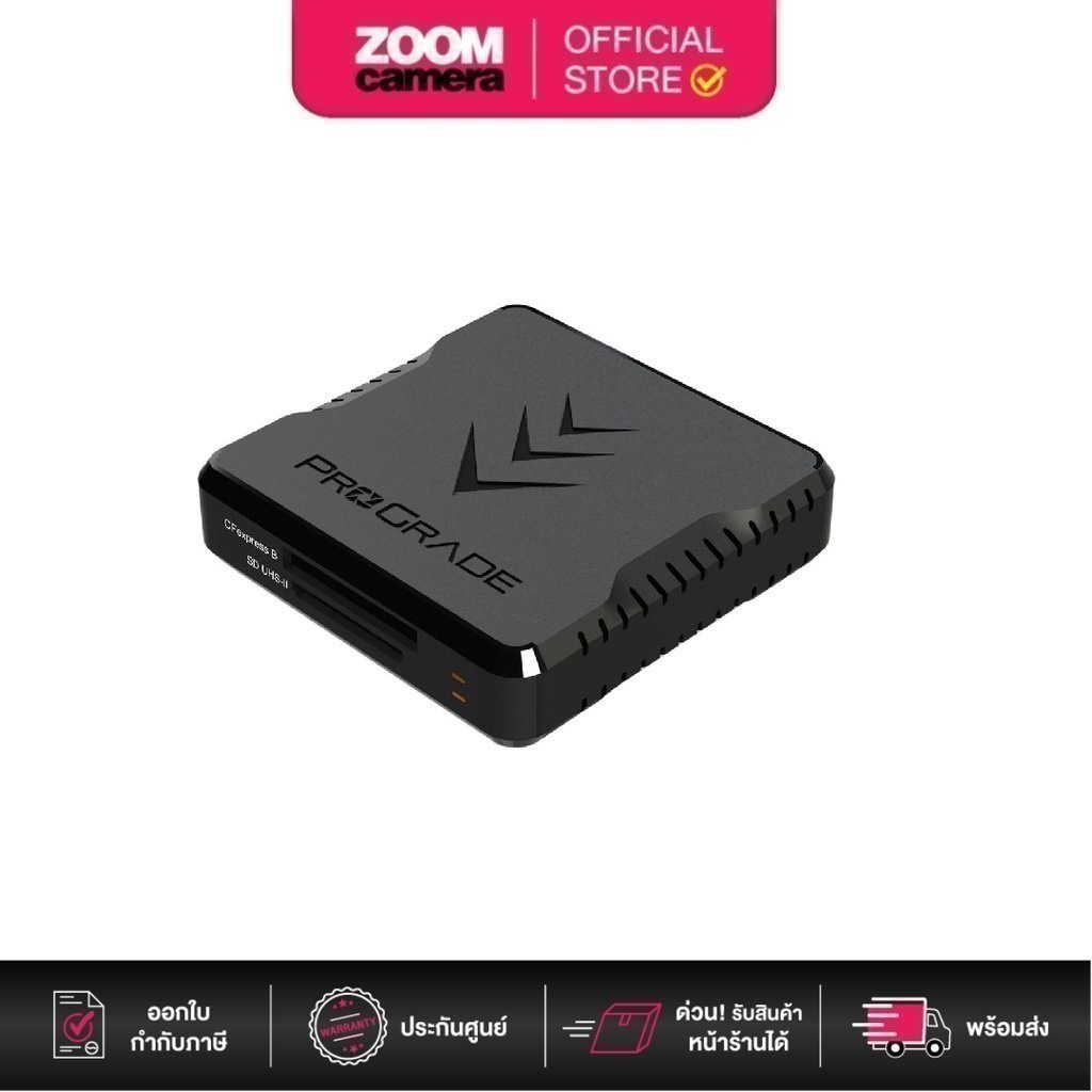 ProGrade Digital CFexpress Type B & UHS-II SDXC Dual-Slot USB 3.2 Gen 2 Card Reader PGRWCFXSDANA (ปร
