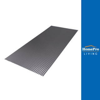 SUNSHIELD แผ่นโพลีคาร์บอเนต ลอนเล็ก 13 มม. 1.03X2.4 ม. สีเงิ…