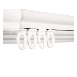 PLIM ราวตากผ้าเหล็กมีล้อ 8 เส้น 1.5 ม. สีขาว จัดส่งโดย HomePro