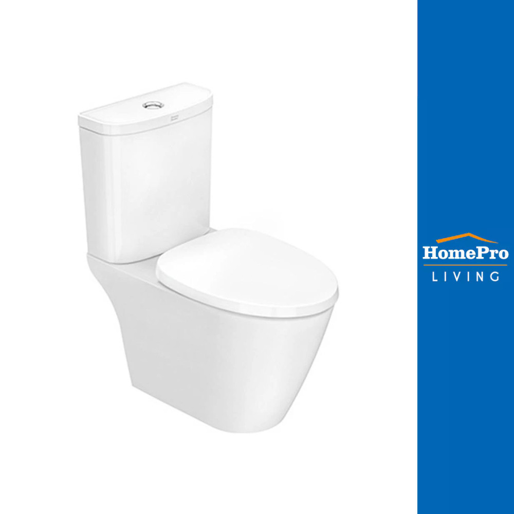 AMERICAN STANDARD สุขภัณฑ์ 2 ชิ้น TF-2407SC-WT-0 3/4.2 ลิตร สีขาว จัดส่งโดย HomePro ชักโครก โถส้วม