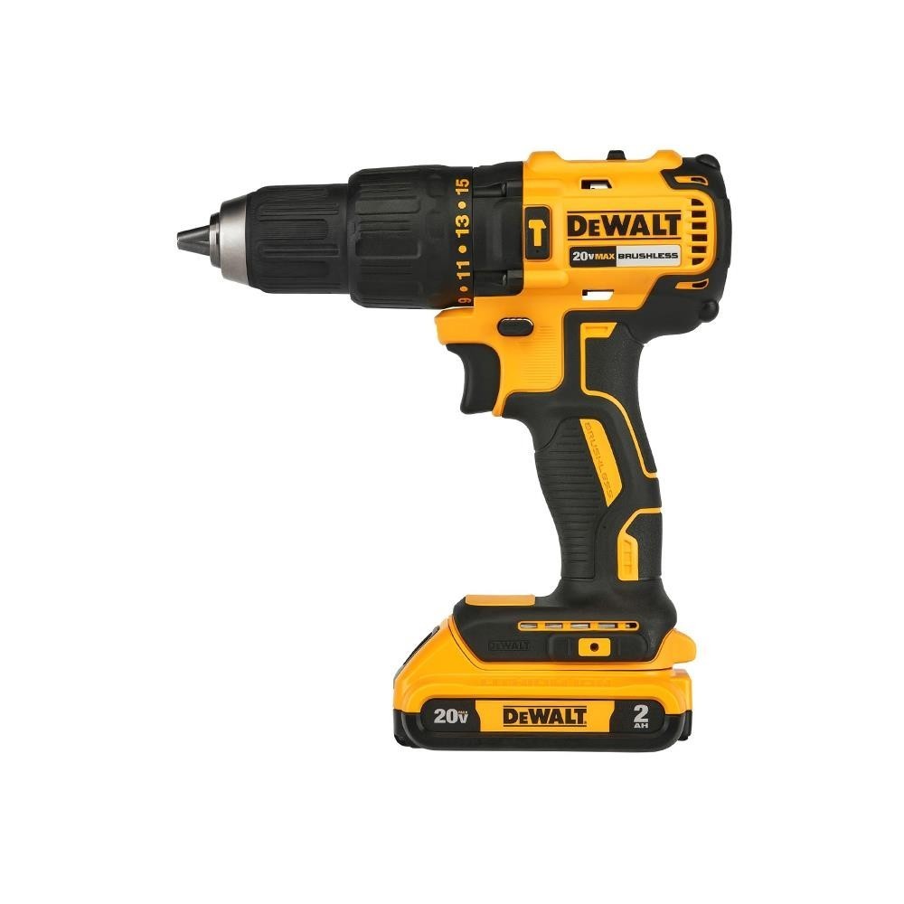 HomePro สว่านกระแทกไร้สาย (พร้อมแบตเตอรี่) DCD7781D2A-B1 20 โวลต์ แบรนด์ DEWALT