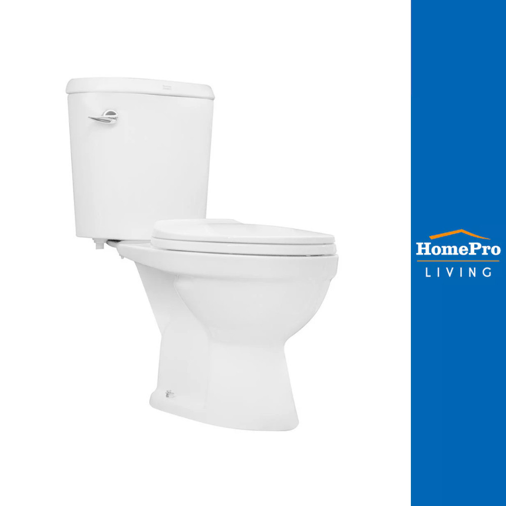 [สินค้าไม่รวมติดตั้ง] AMERICAN STANDARD สุขภัณฑ์ 2 ชิ้น รุ่น TF-2697SCW-WT-0 4.5L สีขาว