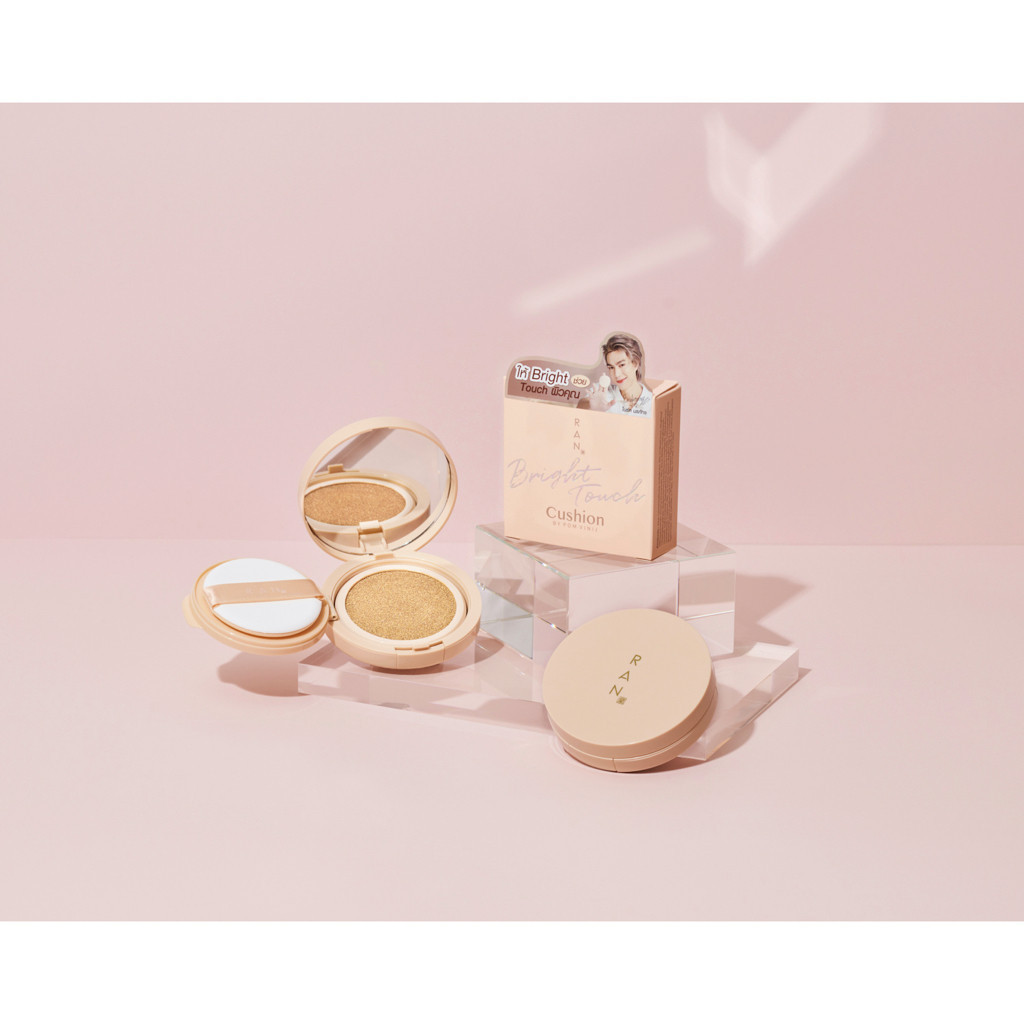 RAN Bright Touch Cushion SPF50+ PA++++  รัน ไบร์ท ทัช คุชชั่น บาย ป้อม วินิจ - 2
