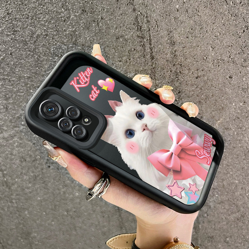 เคสสำหรับ Xiaomi Redmi Note 11 Redmi Note 11s Redmi Note 11 Pro 5G เคสมือถือลายแมวน่ารัก