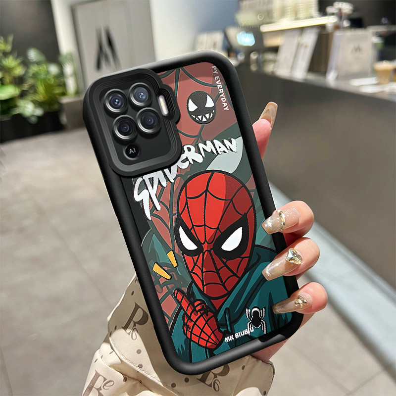 เคสสำหรับ OPPO A94 F19 Pro Reno 5F Reno 5 Lite เคสสไปเดอร์แมน