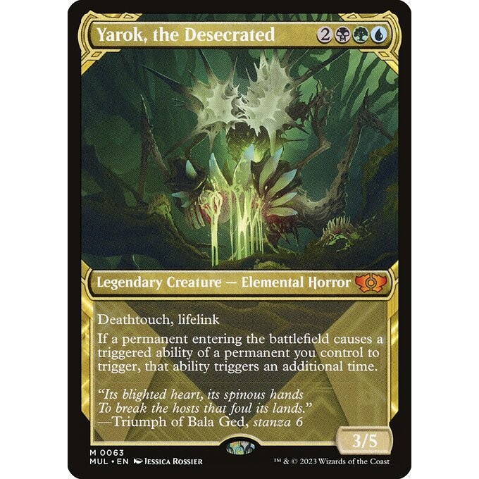[Multiverse Legends] - [MUL] - (M) - [Yarok, the Desecrated] - [2023]