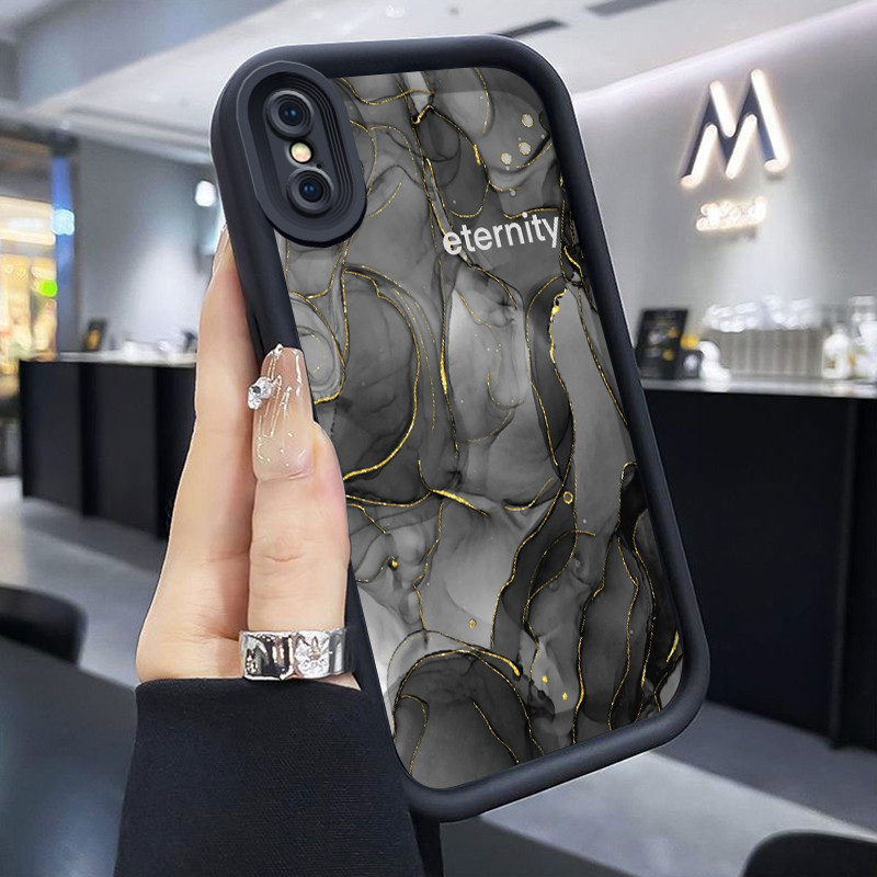 เคสสำหรับ iPhone 7 Plus 8 Plus X Xs Max Xr เคสโทรศัพท์แบบใหม่สติชสุดน่ารักฝาครอบป้องกันซิลิโคนโปร่งใสเปลือกแข็งกันกระแทก