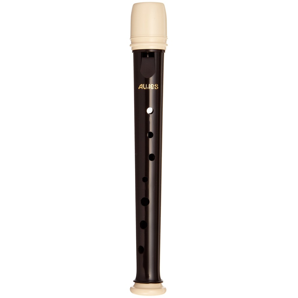 Toyama Musical Instruments AULOS Symphony Kleine Sopranino Recorder Baroque 501S(E)black, ivory501S 