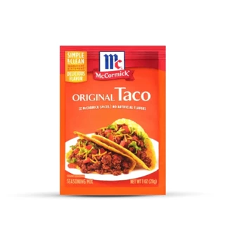 แม็คคอร์มิค ผงสำหรับทำทาโก้ 28 กรัม │McCormick Original Taco 28 g