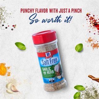 McCormick Garlic and Herb แม็คคอร์มิค กระเทียมผสมสมุนไพร 123 กรัม