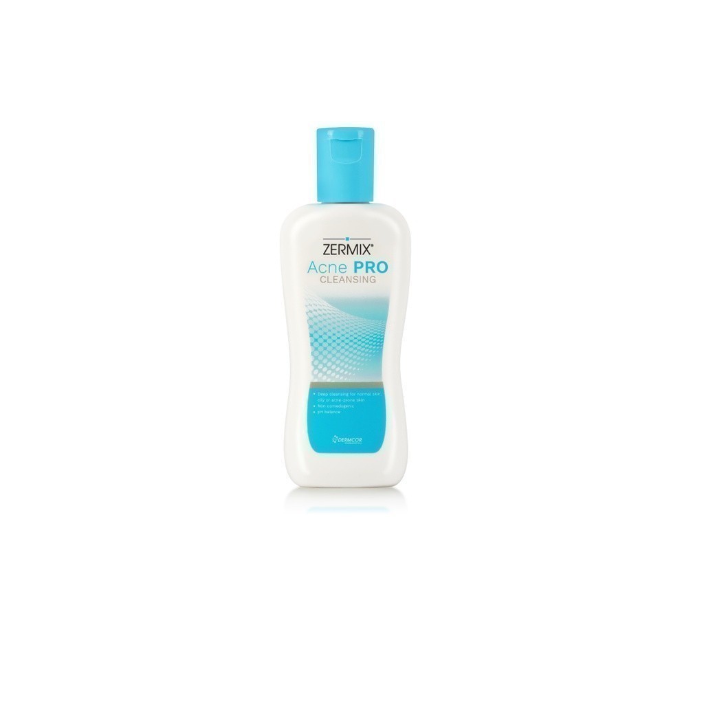 [Gift] ZERMIX Acne Pro Cleansing 120 ml. ผลิตภัณฑ์ทำความสะอาดผิวหน้า โฟมล้างหน้า