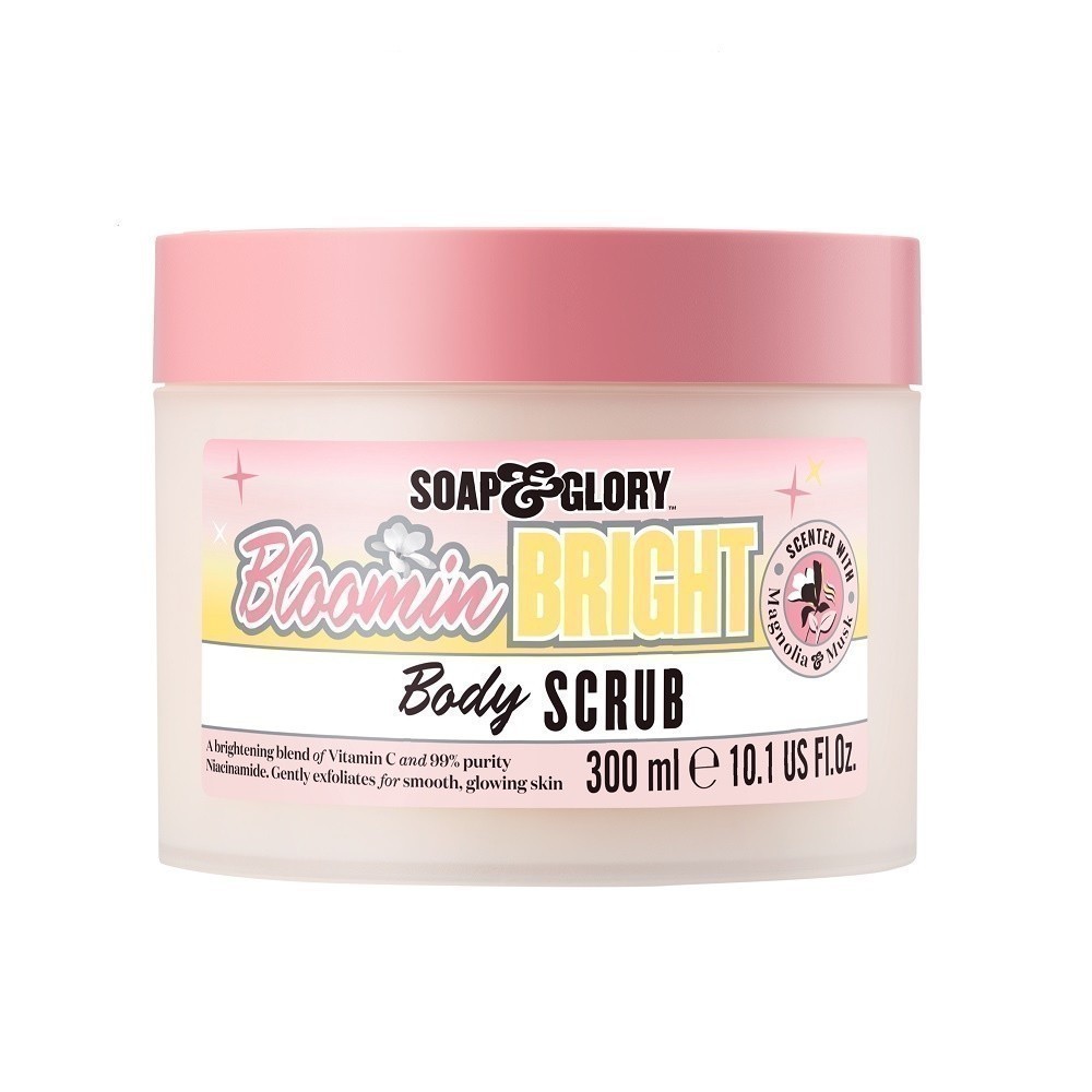 Soap & Glory Bloomin Bright Body Scrub 300 Ml โซพ แอนด์ กลอรี่ บลูมมิ่น ไบร์ท บอดี้ สครับ 300 มล.