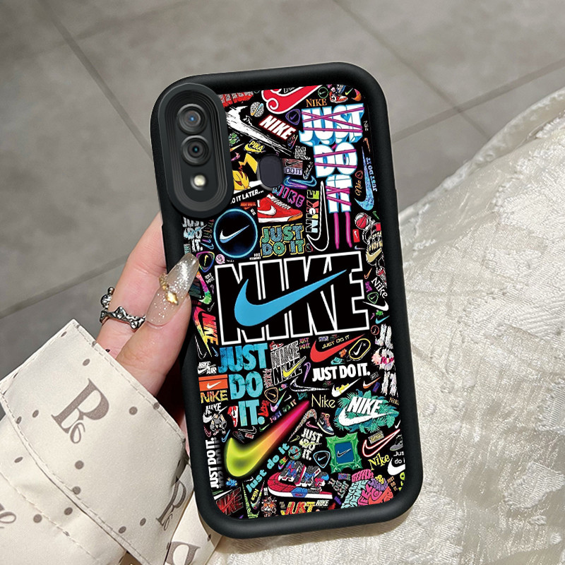เคสสำหรับ Samsung Galaxy A30 A20 M10s เคสโทรศัพท์ซิลิโคนป้องกันรอยขีดข่วนแบรนด์อินเทรนด์