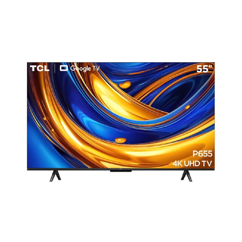 HomePro แอลอีดีทีวี 55 นิ้ว (4K, GOOGLE TV) 55P655 แบรนด์ TCL