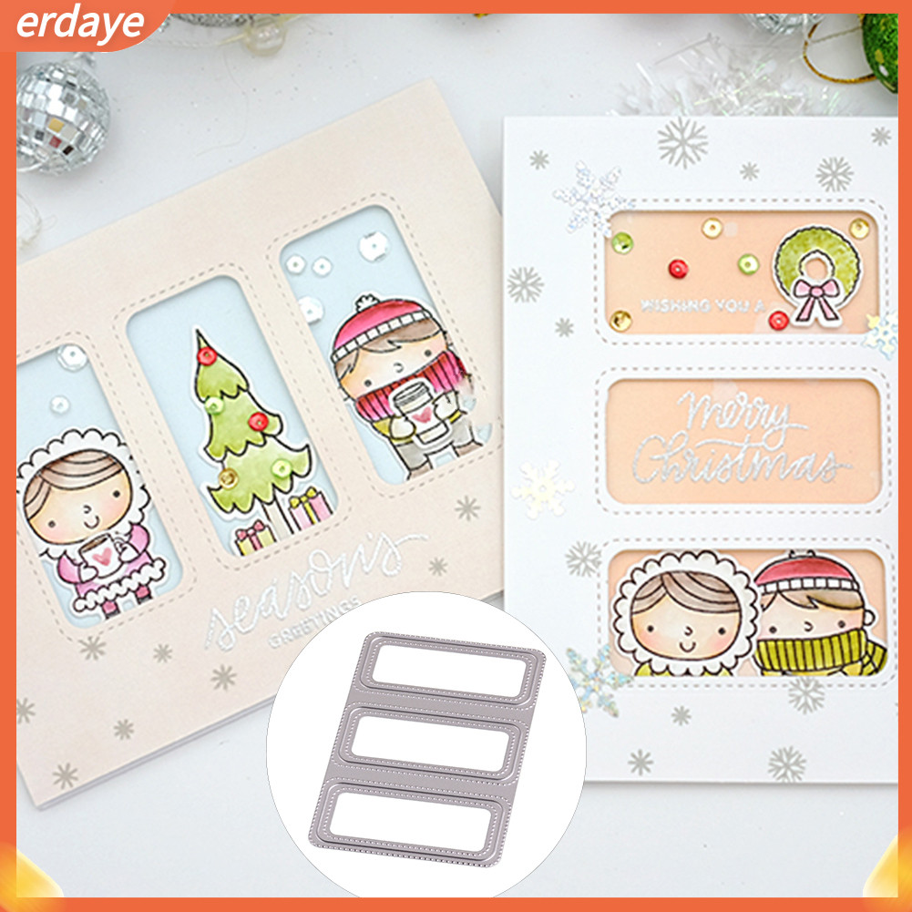 Eydm แม่พิมพ์ตัดลายนูนสําหรับตกแต่งสมุด Diy Scrapbook