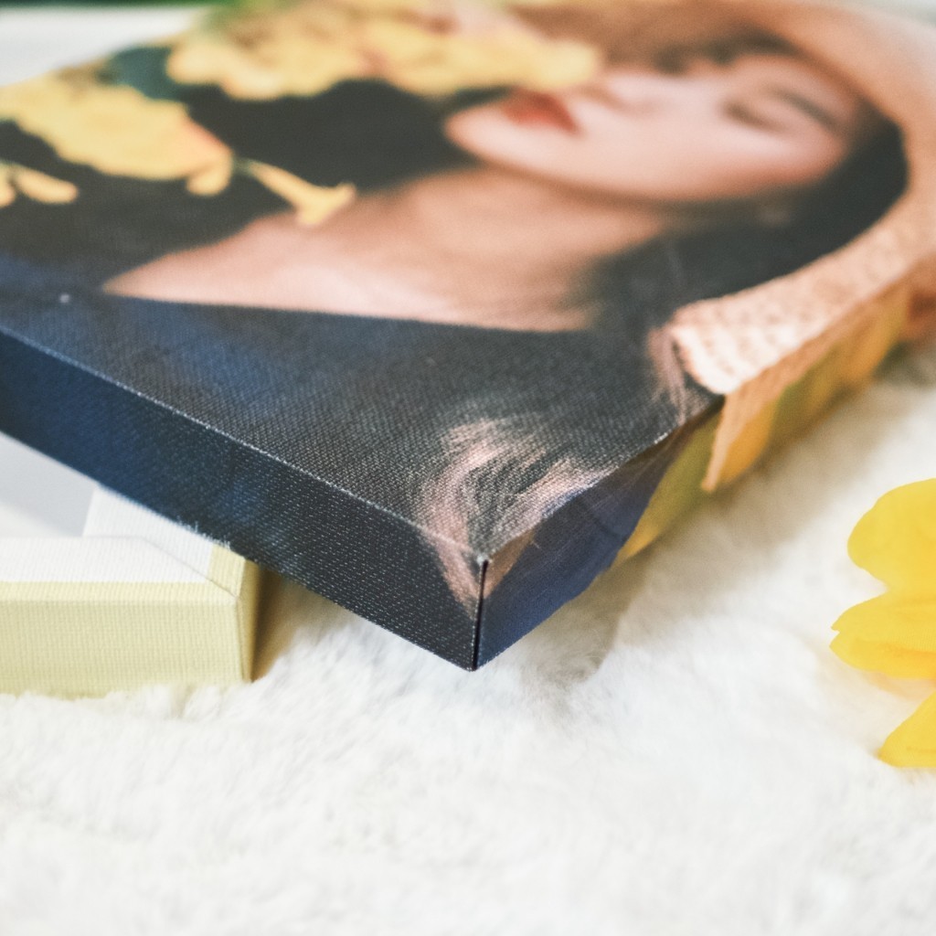 Photobook: ภาพแคนวาส 8x8 (แบบหนา/แบบบาง) สั่งทำรูป กรอบรูป - แต่งบ้าน ติดผนังได้หลายวิธี
