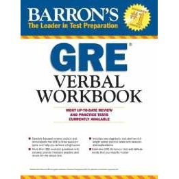 GRE Verbal Workbook (Barron's Test Prep) (Third) [Paperback]
