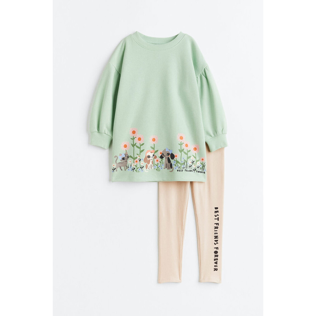 H&M Girl 2-piece sweatshirt set 1144106_1