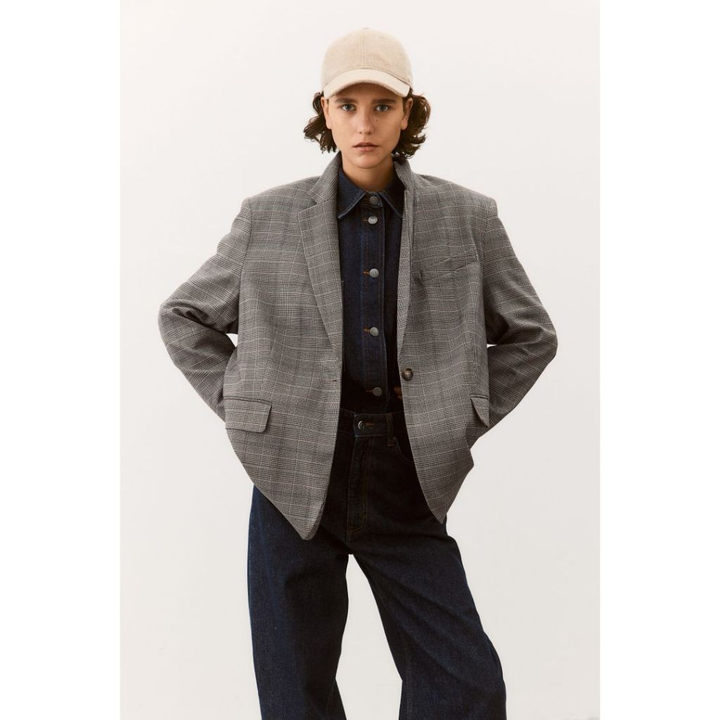 H&M Woman Loose-fit blazer 1232747_2