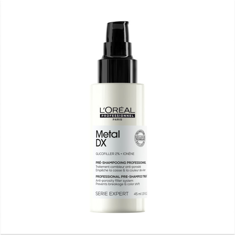 [สินค้าสมนาคุณงดจำหน่าย] METAL DX PRE-SHAMPOO 45ML พรี-แชมพูบำรุงผมทำสี ลดการเปราะขาด
